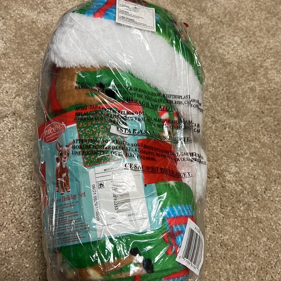 Franco Manufacturing Co TRAVELBKT W/HAT RUDOLPH BASIC 2 pc holiday set - Picture 5 of 5